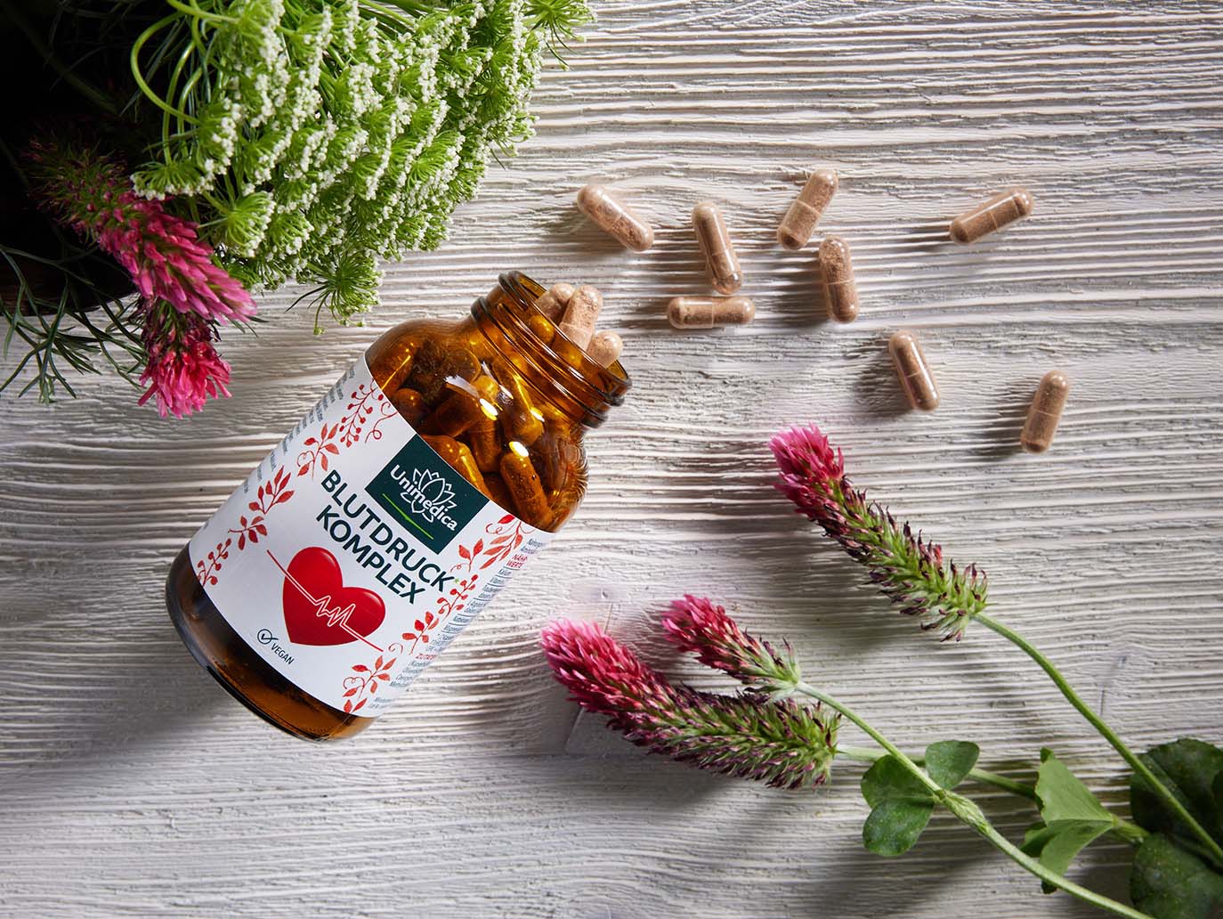 Blood Pressure* Complex - high-dose - 120 capsules - from Unimedica